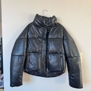 Apparis Jemma Black Puffer Jacket